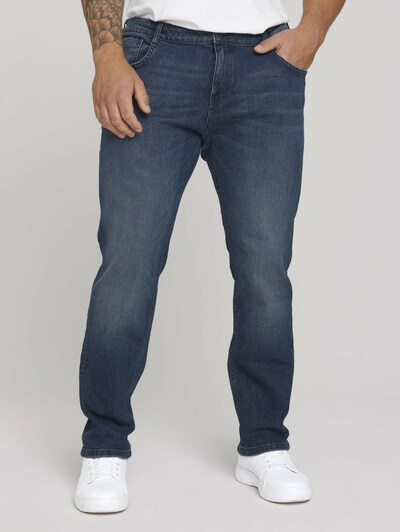 TOM TAILOR Men + Džínsy - modrá denim, Model/-ka