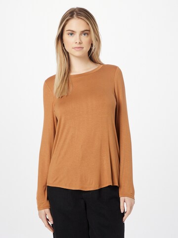 GAP Shirt in Bruin: voorkant