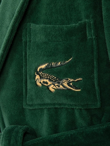 LACOSTE Long Bathrobe 'LRENE' in Green