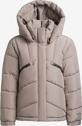 Giacca invernale 'Evande' di khujo in grigio: frontale