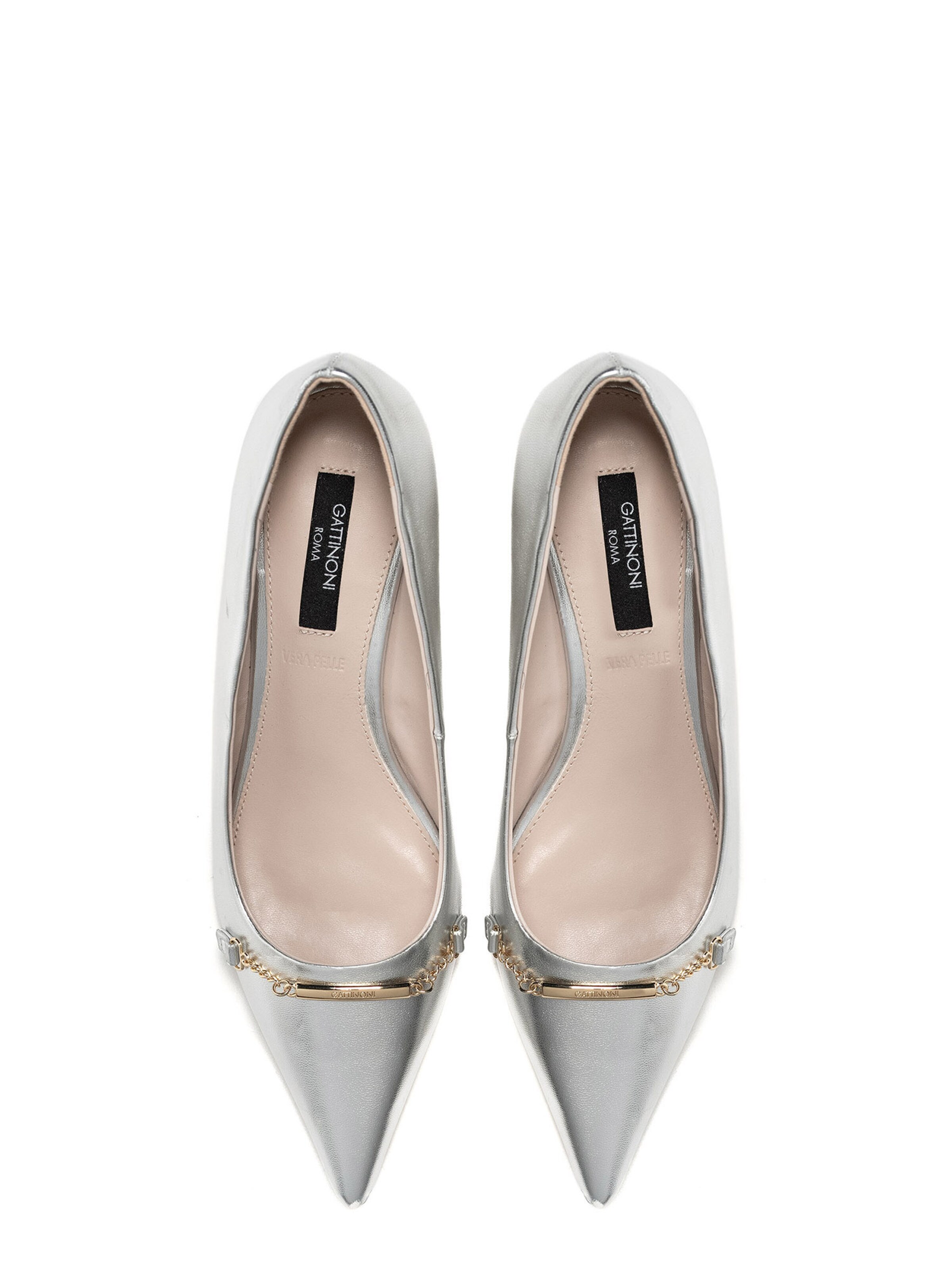 Gattinoni Pumps in Silver