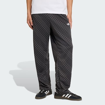 Loosefit Pantalon 'Firebird' ADIDAS ORIGINALS en noir : devant