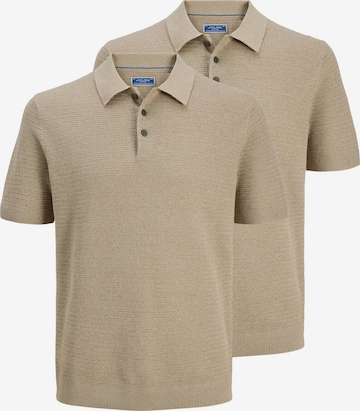 JACK & JONES Shirt 'Bluriley' in Braun: Vorderseite