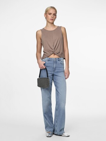 PIECES Top 'PCAnora' in Brown