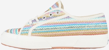 SUPERGA - Sapatilhas baixas em mistura de cores: frente