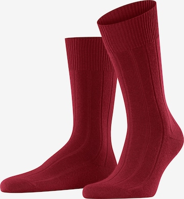 FALKE Socks 'Lhasa Rib' in Red: front