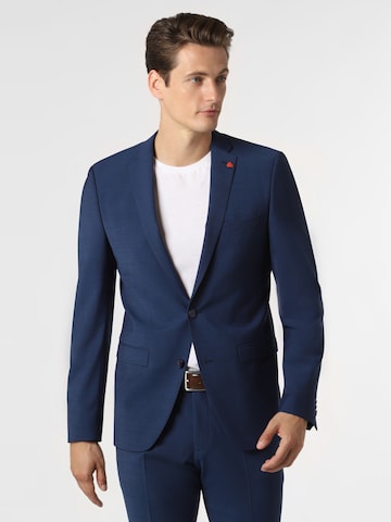 Coupe slim Veste de costume ROY ROBSON en bleu : devant