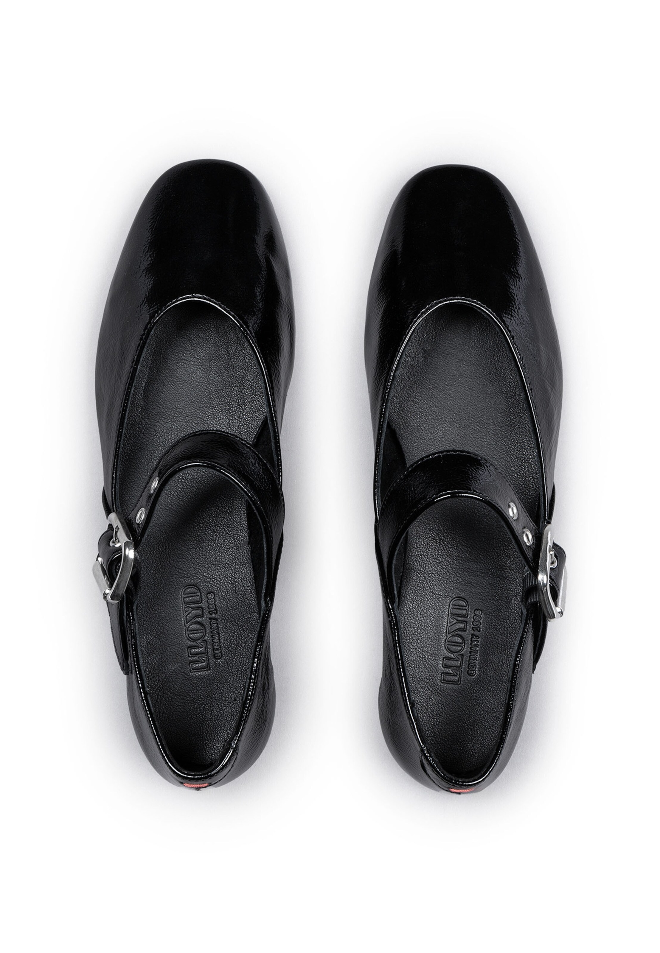 Ballerines à lanières LLOYD en noir