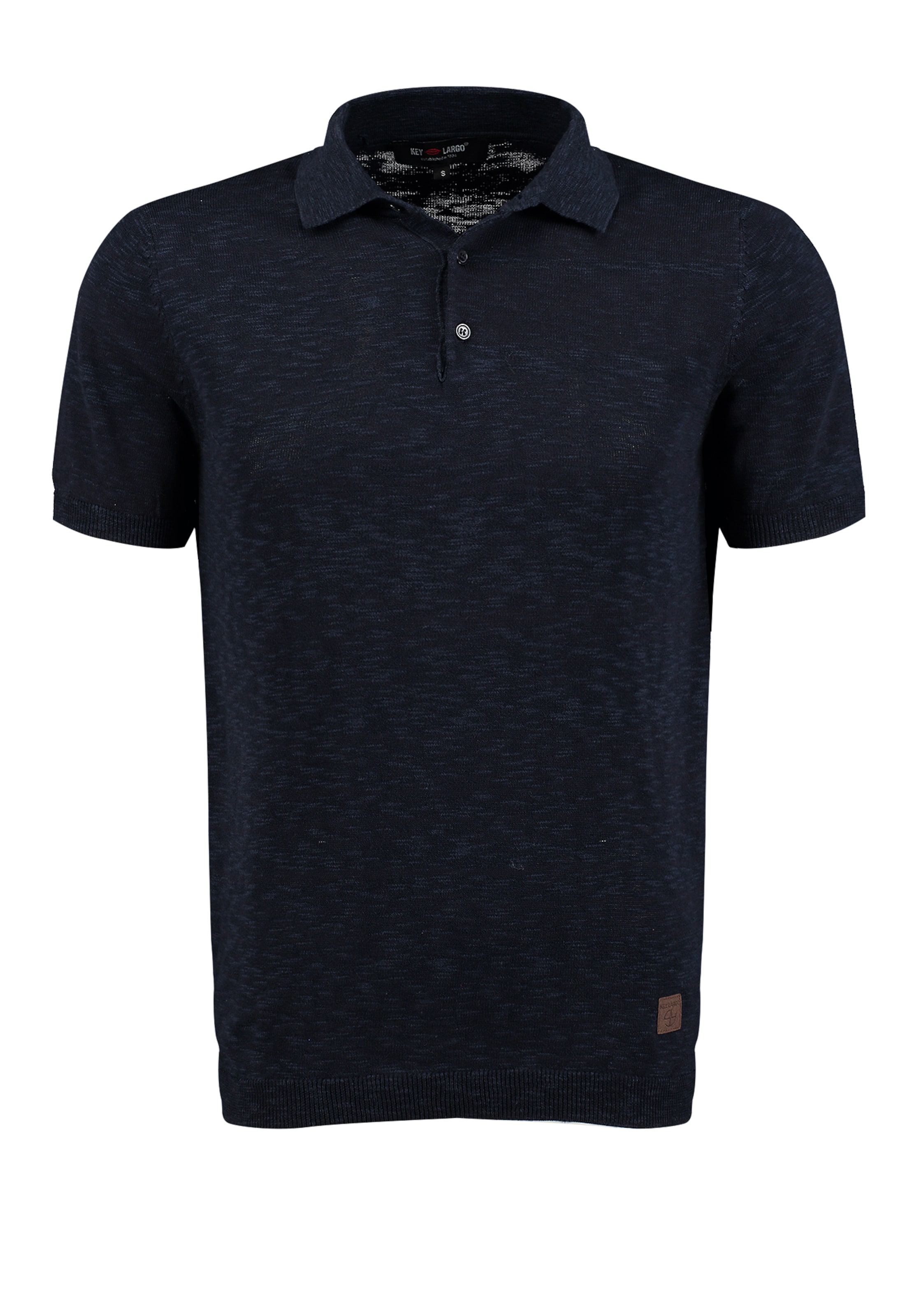 Key Largo Tričko 'INDUSTRY' - Modrá: predná strana