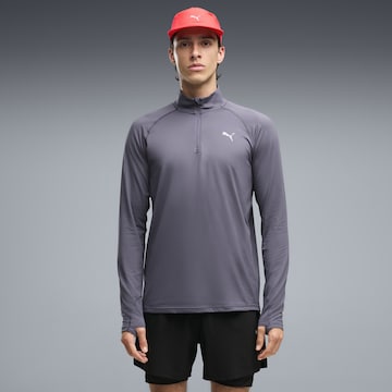 PUMA Functioneel shirt 'VELOCITY CLOUDSPUN ' in Grijs: voorkant