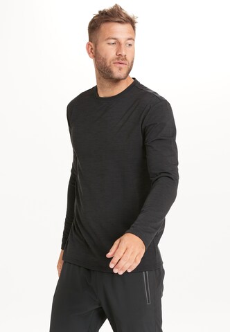 ENDURANCE Functioneel shirt 'Peako' in Zwart: voorkant