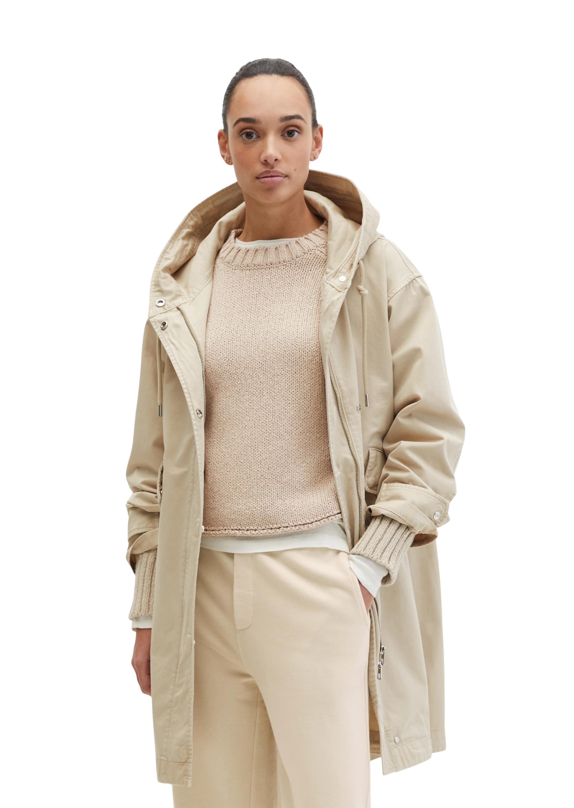 Marc O'Polo Parka in Grau: Vorderseite