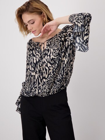 monari - Blusa en negro