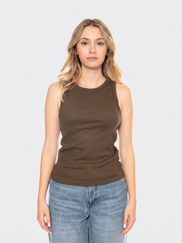 minimum Top 'Lila'‌‌‌‌‌‌‌‌ in Grün: Vorderseite