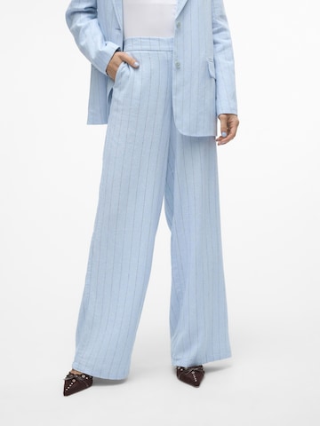 Loosefit Pantalon 'MINDY' VERO MODA en bleu : devant