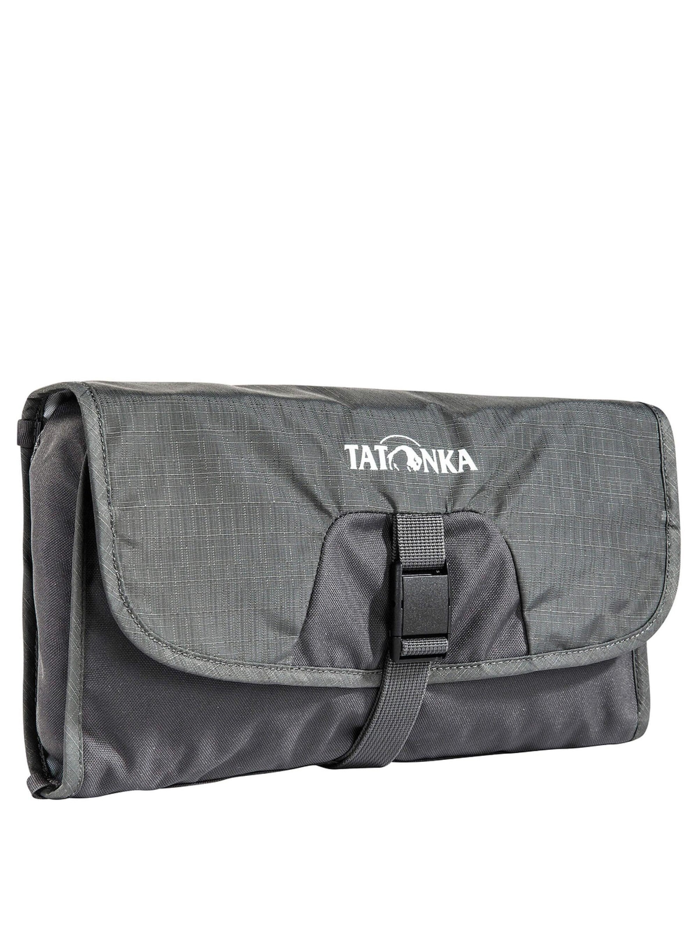 TATONKA Toiletry Bag in Grey: front
