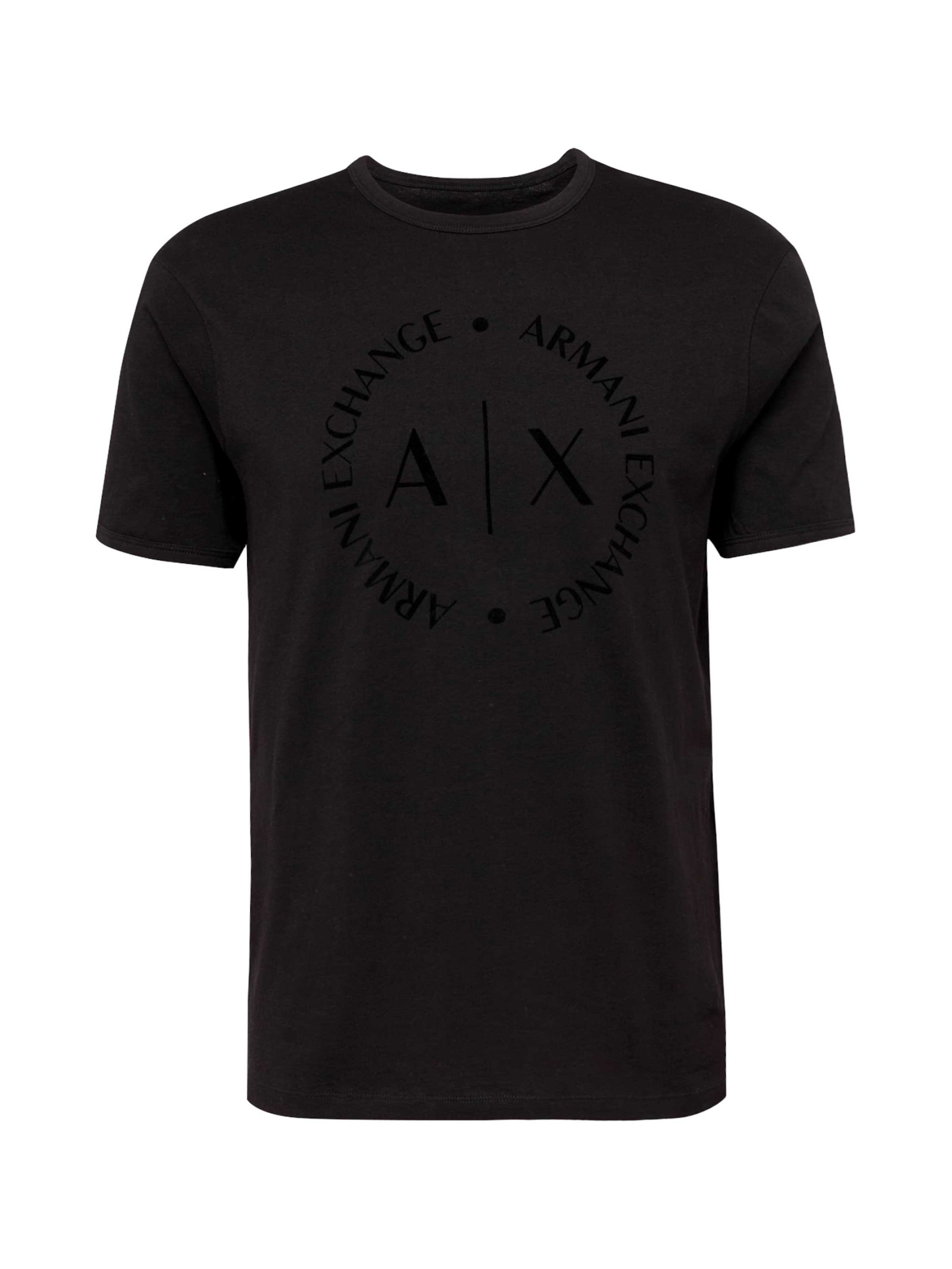 T-Shirt ARMANI EXCHANGE en noir : devant