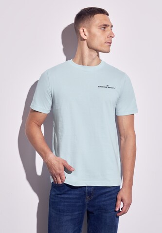 Street One MEN T-Shirt in Blau: Vorderseite