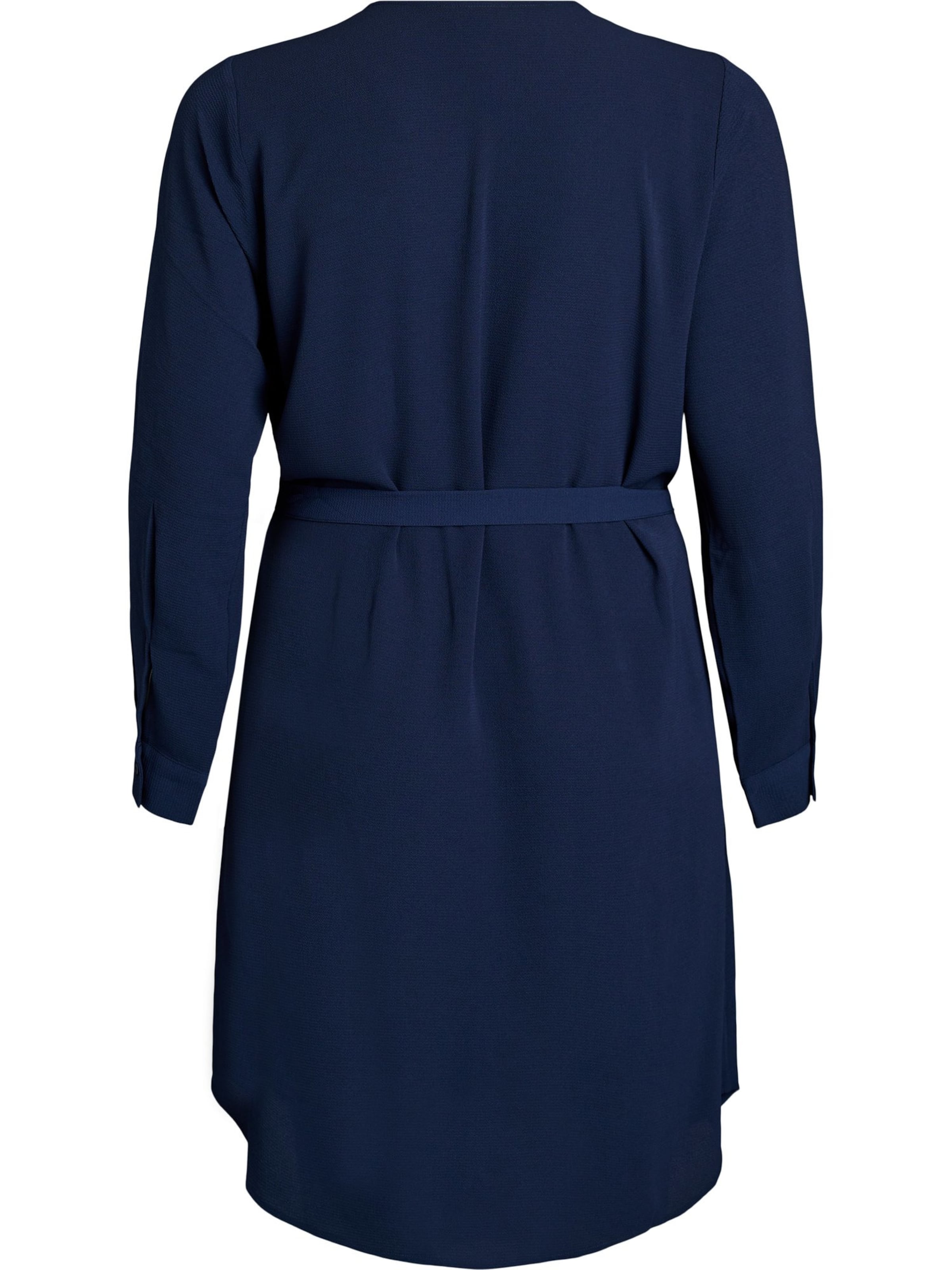 Zizzi Shirt Dress 'VANNI' in Blue