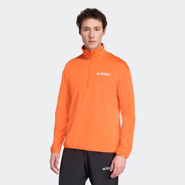 ADIDAS TERREX Sportpullover in Orange: Vorderseite