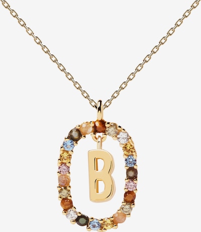 P D PAOLA Necklace in Gold / Mixed colours, Item view