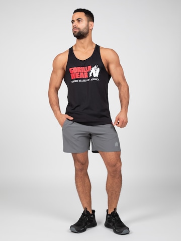 regular Pantaloni sportivi 'Lubec' di Gorilla Wear in grigio: frontale