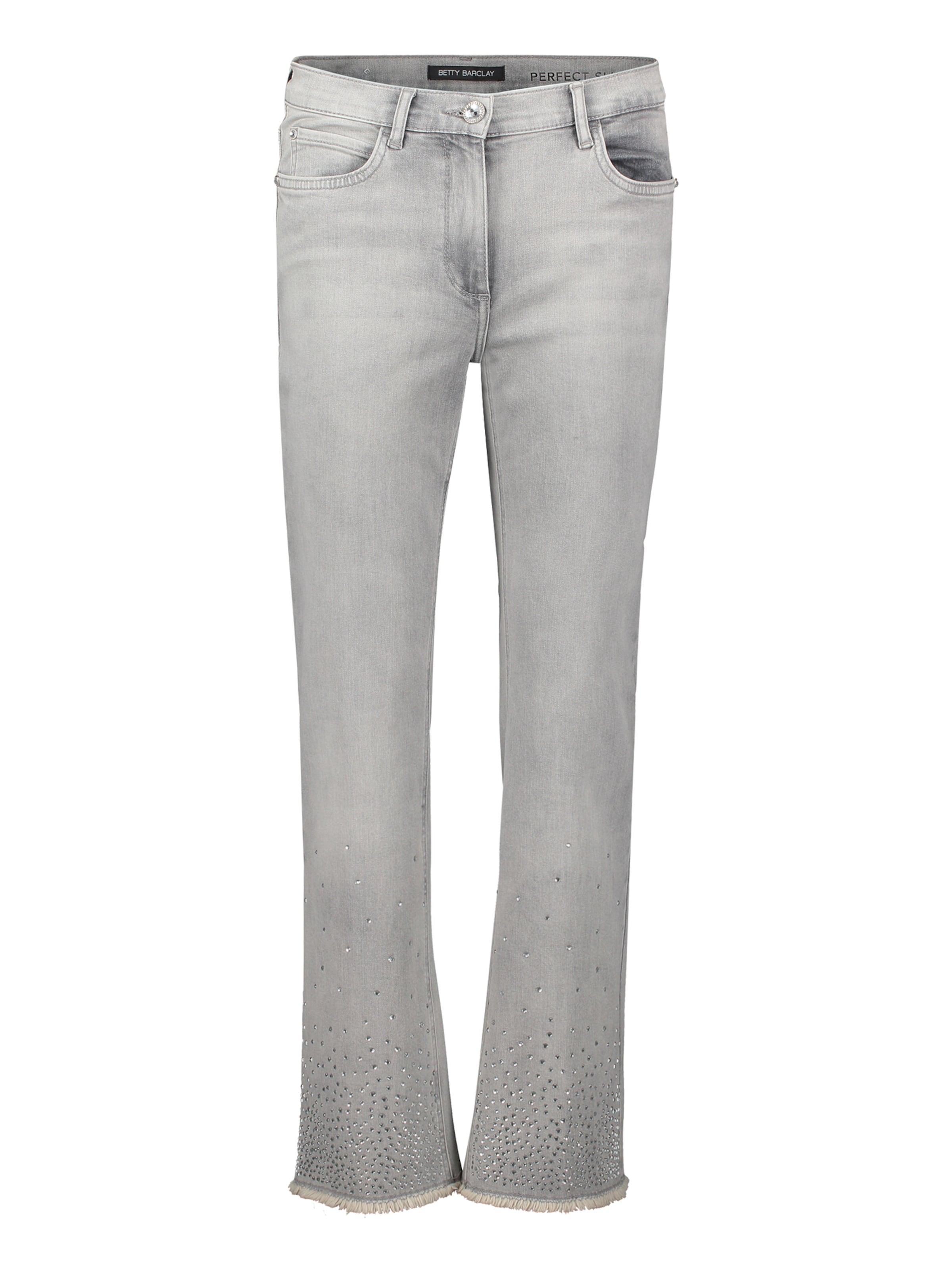 Coupe slim Jean Betty Barclay en gris : devant