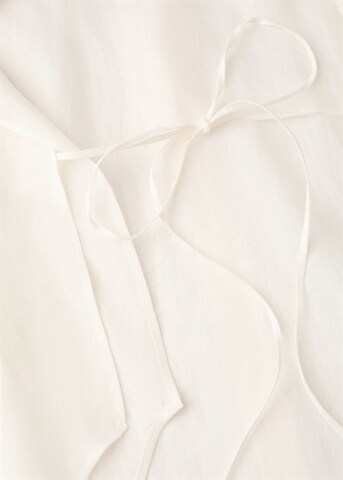 MANGO Bluse 'Norte' in Weiß