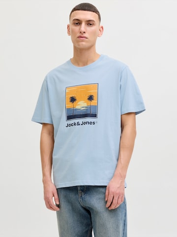 JACK & JONES Póló 'JJPERRY' - kék