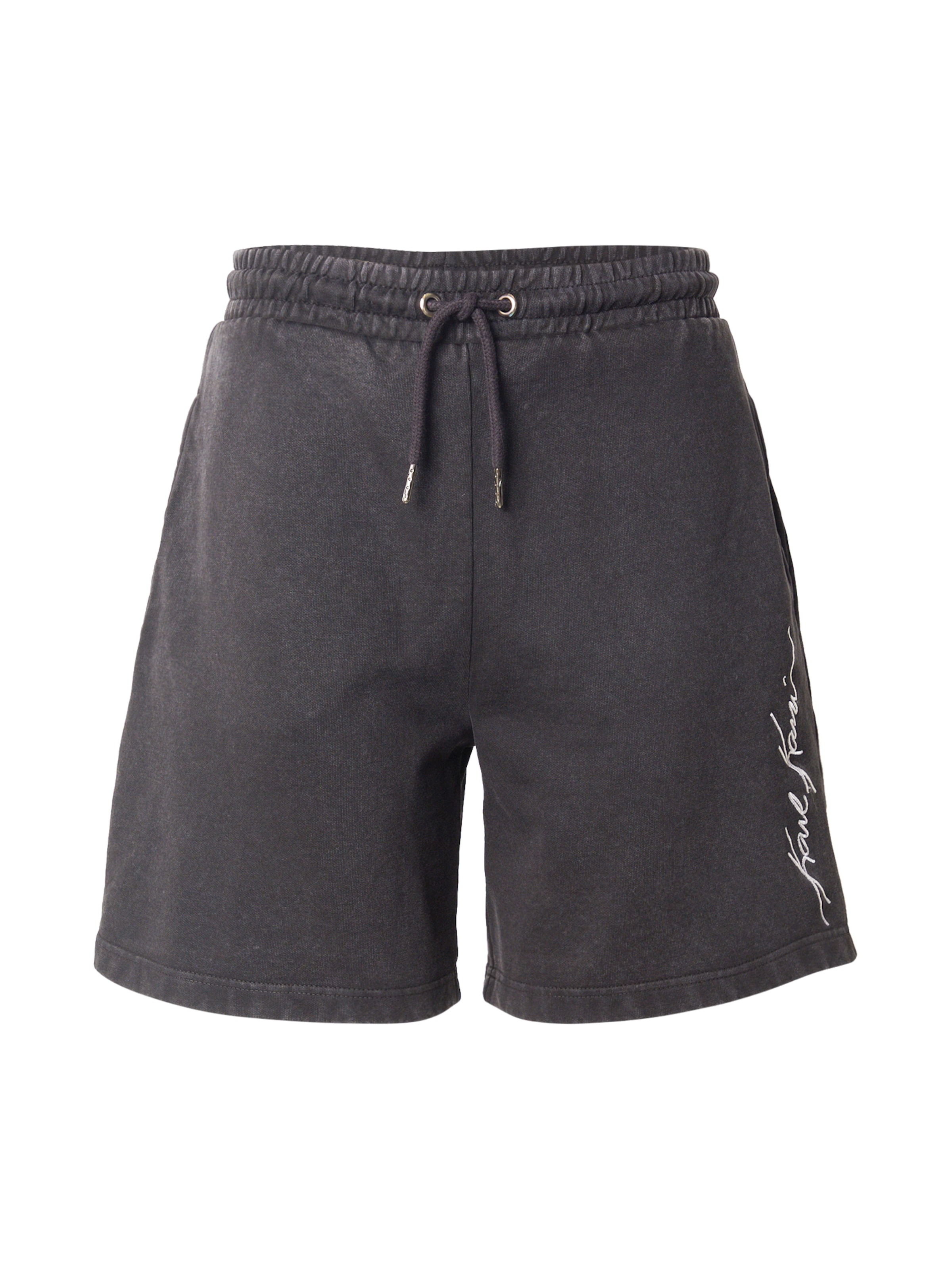 Karl Kani Loose fit Pants in Black: front