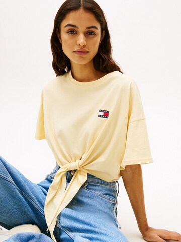 T-shirt Tommy Jeans en jaune