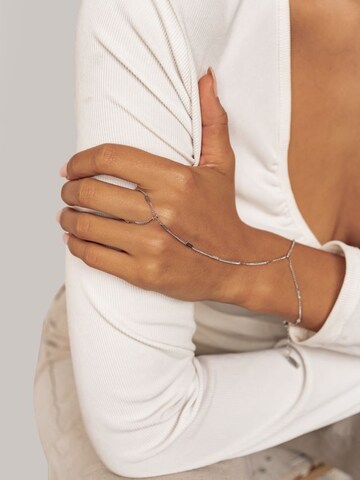 Hey Happiness Armband 'Starburst Grace' in Zilver