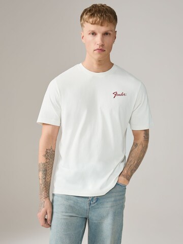 T-Shirt Next en blanc