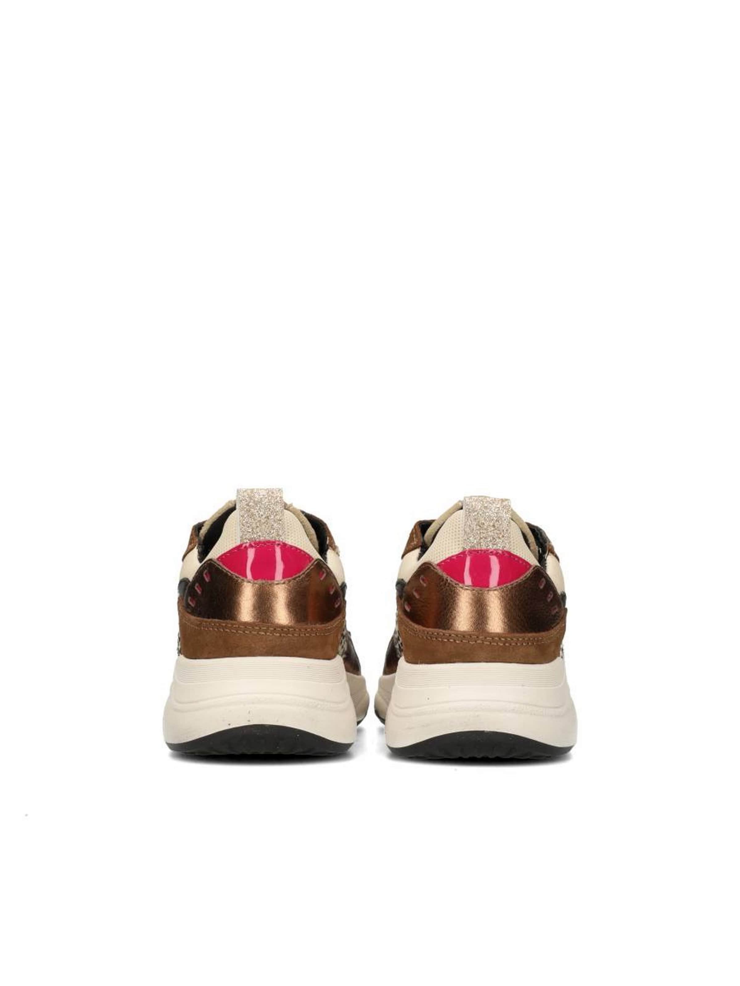 Baskets basses 'Cibel' PS Poelman en marron