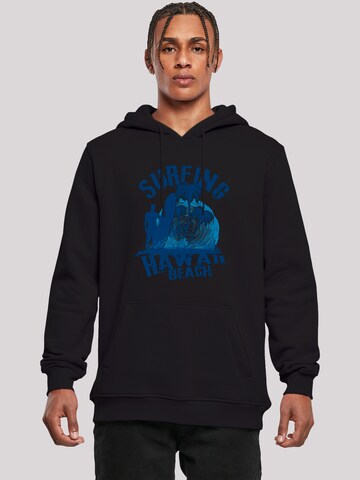 Sweat-shirt 'Hawaii Surf Beach Summer' F4NT4STIC en noir : devant