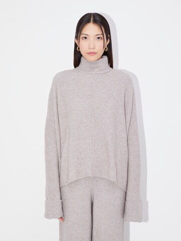 Pull-over oversize 'Rafaela' LeGer by Lena Gercke en gris : devant