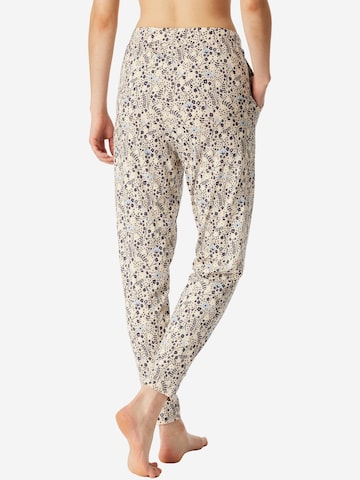 SCHIESSER Pajama 'Mix & Relax' in White