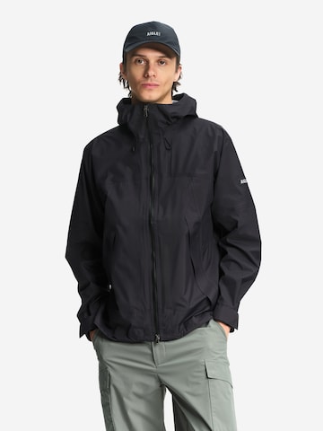 AIGLE Between-season jacket in Black: front