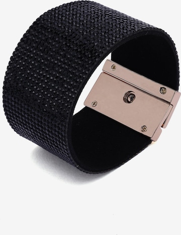 Braccialetto 'Diva' di AVANT-GARDE PARIS in nero: frontale