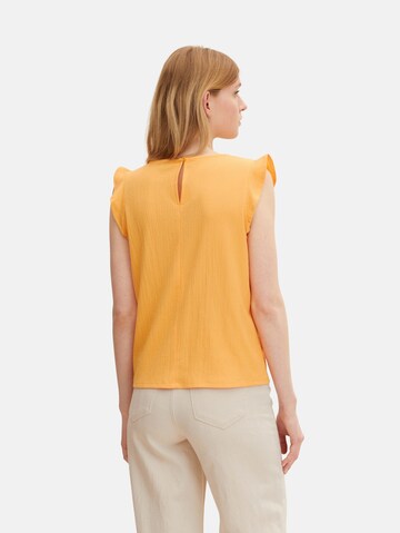 TOM TAILOR Blouse in Yellow