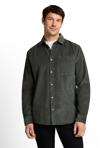 TOM TAILOR Regular fit Overhemd in Groen: voorkant