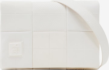 Desigual Чанта с презрамки 'Damas Dortmund' в бяло: отпред