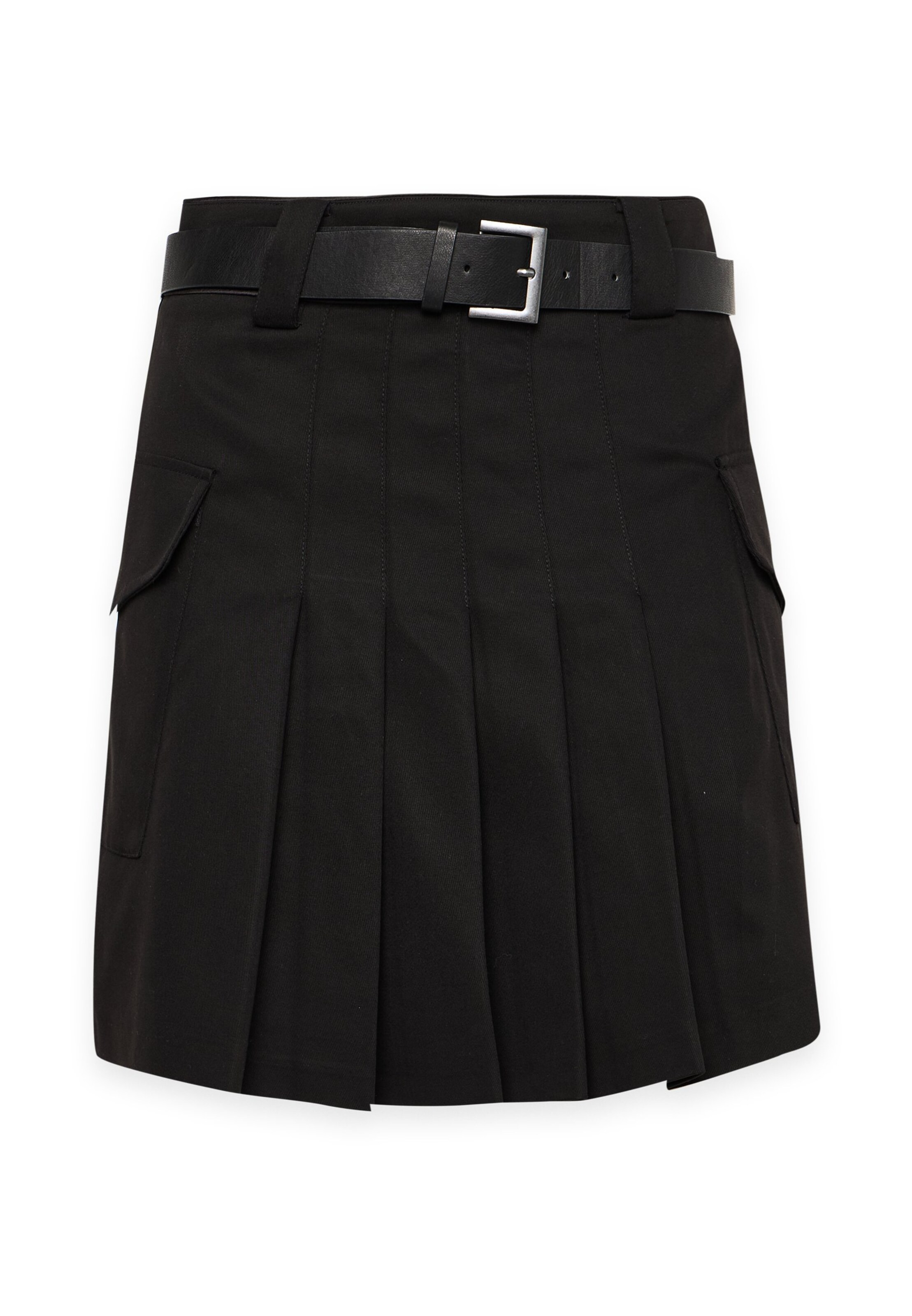 Jupe 'BRYNELLE' GUESS en noir : devant
