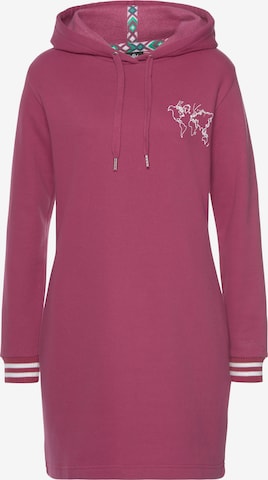 BUFFALO Jurk in Roze: voorkant