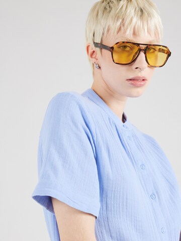 PIECES Bluse 'PCMastina' in Blau
