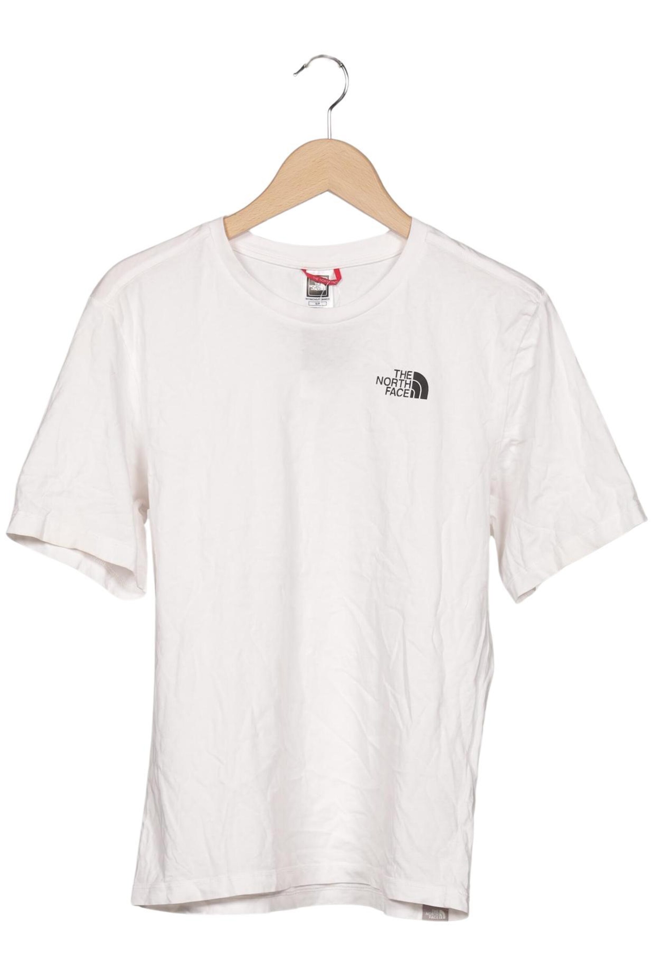 THE NORTH FACE T-Shirt S in Weiß: Vorderseite