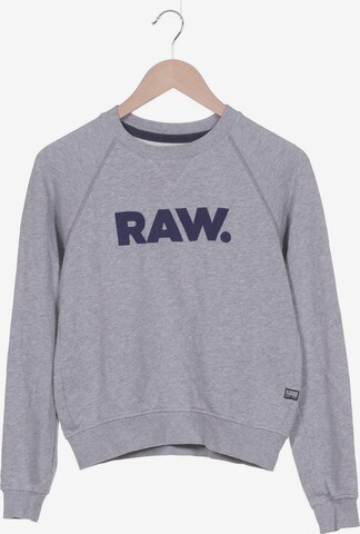 G-Star RAW Sweatshirt & Zip-Up Hoodie in S in Grey: front