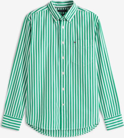 TOMMY HILFIGER Košulja 'FLEX' u zelena / bijela, Pregled proizvoda