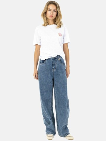 Coster Copenhagen - Top ' SMILE ' en blanco