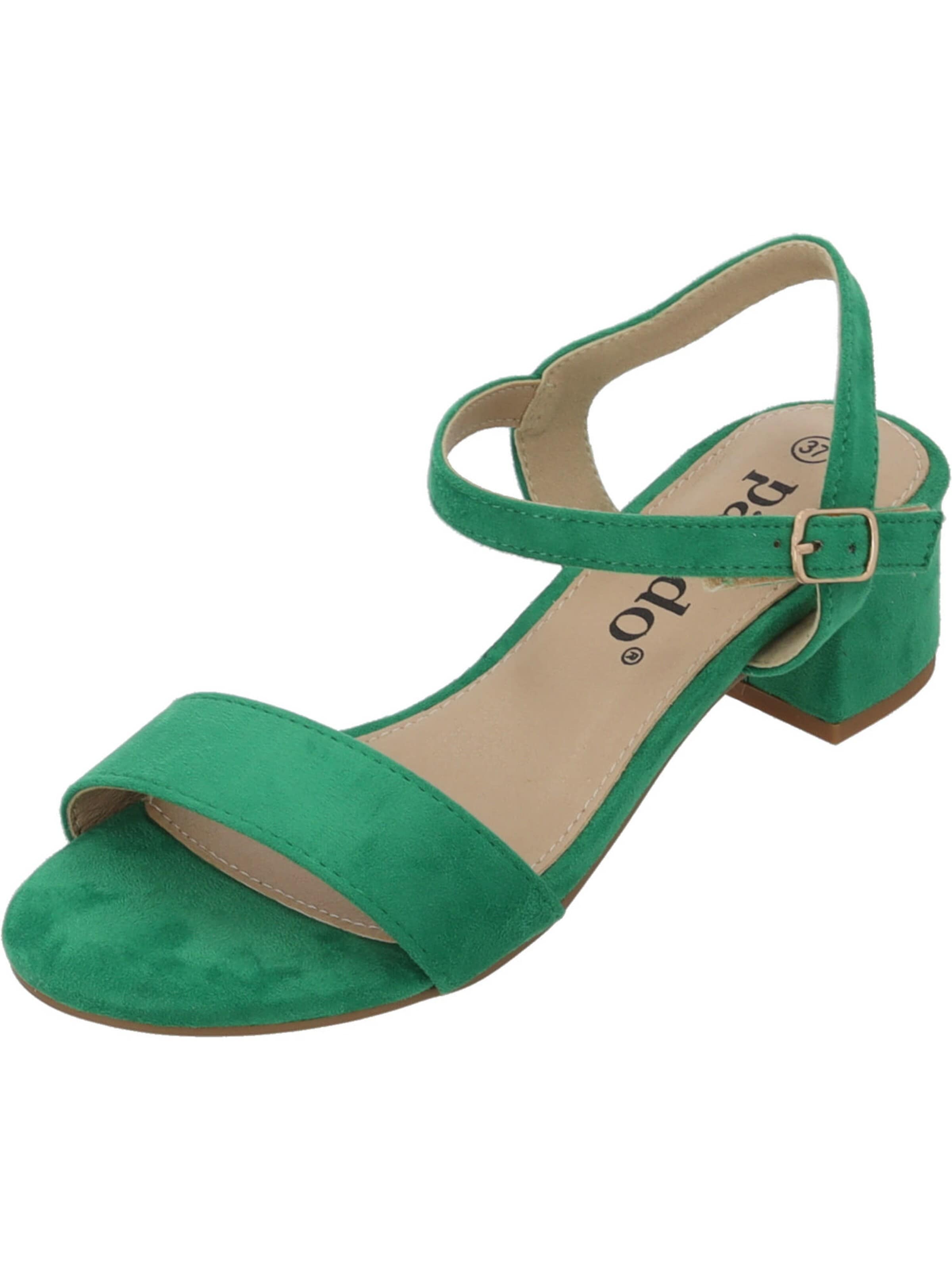 Palado Sandals 'Palado Cinv' in Green: front
